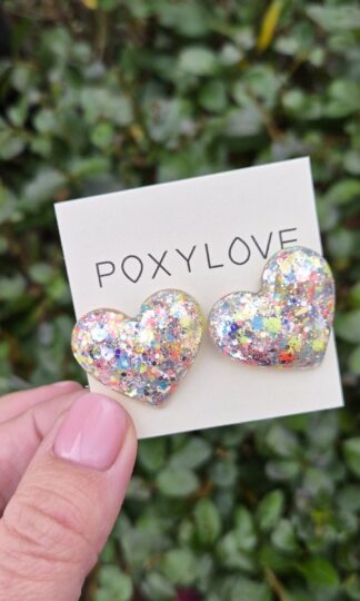 Обеци Сърца Мини