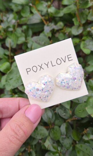 Обеци Сърца Мини