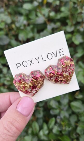 Обеци Сърца Мини