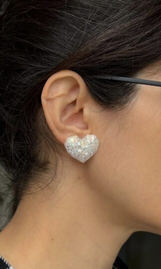 Обеци Сърца Мини